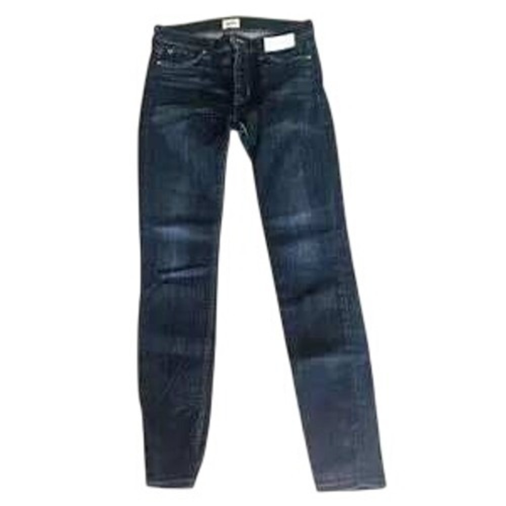 Hudson Jeans Nico Abby Dark Wash Slim Leg Ankle Jeans Made in USA Women's 27 EUC